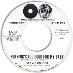 Nothing's Too Good For My Baby