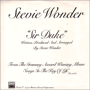 Sir Duke/ He's Misstra Know-It-All