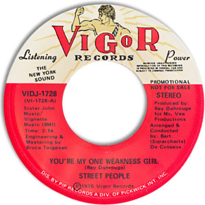 You're My One Weakness Girl