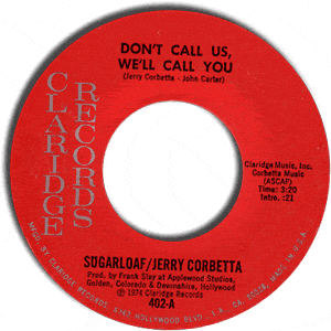 Don't Call Us, We'll Call You/ Texas Two-Lane