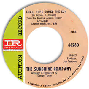 Look, Here Comes The Sun/ It's Sunday