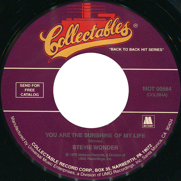 You Are the Sunshine of My Life / Higher Ground