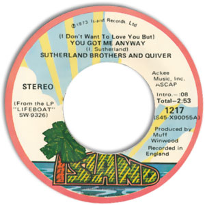 (I Don't Want To Love You But) You Got Me Anyway/ Rock And Roll Show