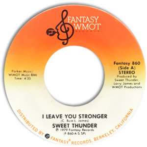 I Leave You Stronger/ What's The Sound