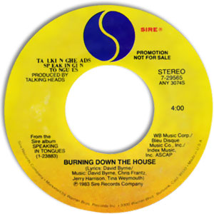 Burning Down The House