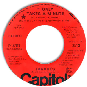 It Only Takes A Minute