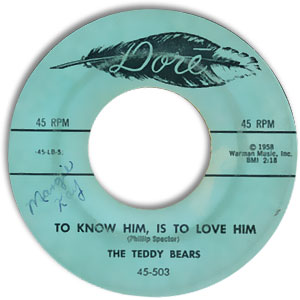 To Know Him, Is To Love Him/ Don't You Worry My Little Pet