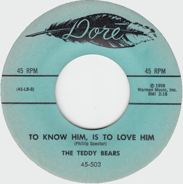 To Know Him, Is To Love Him/ Don't You Worry My Little Pet