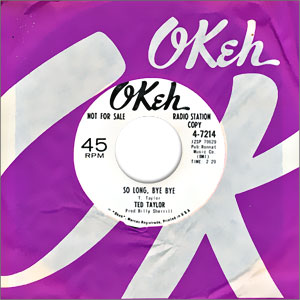 So Long, Bye Bye/ I Love You, Yes I Do