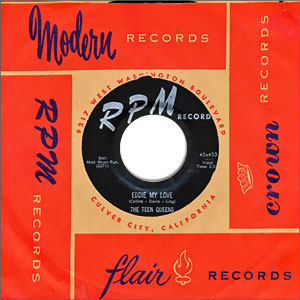 Eddie My Love/ Just Goofed