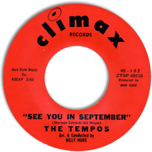 See You In September/ Bless You My Love