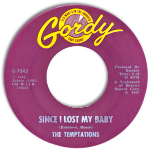 Since I Lost My Baby/ You've Got To Earn It