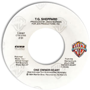 One Owner Heart/ I Could Get Used To This