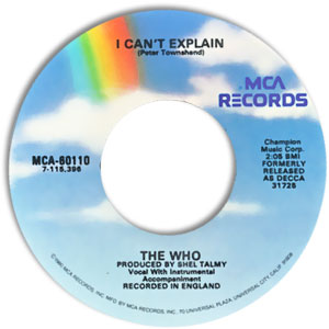 I Can't Explain/ Bald Headed Woman