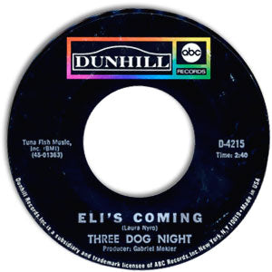 Eli's Coming/ Circle For A Landing