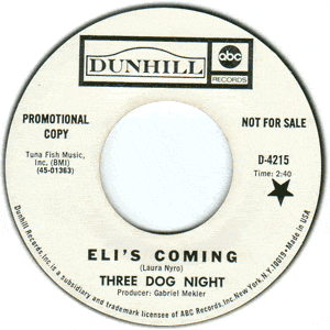 Eli's Coming/ Circle For A Landing