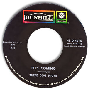 Eli's Coming/ Circle For A Landing