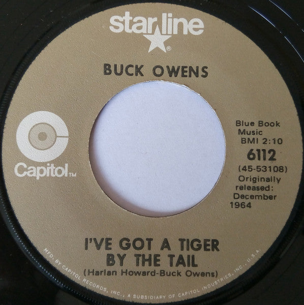I've Got A Tiger By The Tail/ Cryin' Time