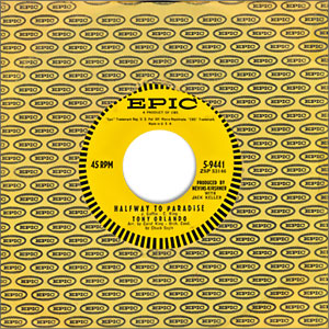 Halfway To Paradise/ Lonely Tomorrows