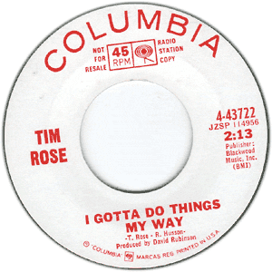 I Gotta Do Things My Way/ Where Was I?