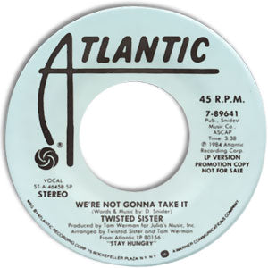 We're Not Gonna Take It