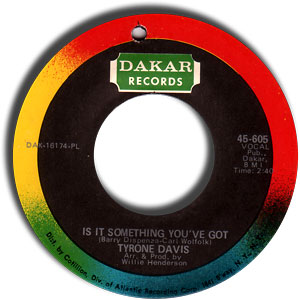 Is It Something You've Got/ Undying Love