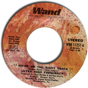 We're On The Right Track