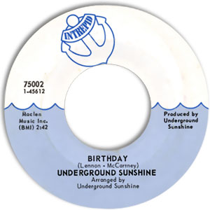 Birthday/ All I Want Is You