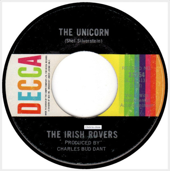 The Unicorn/ Black Velvet Band