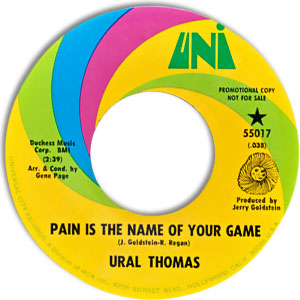 Pain Is The Name Of Your Game