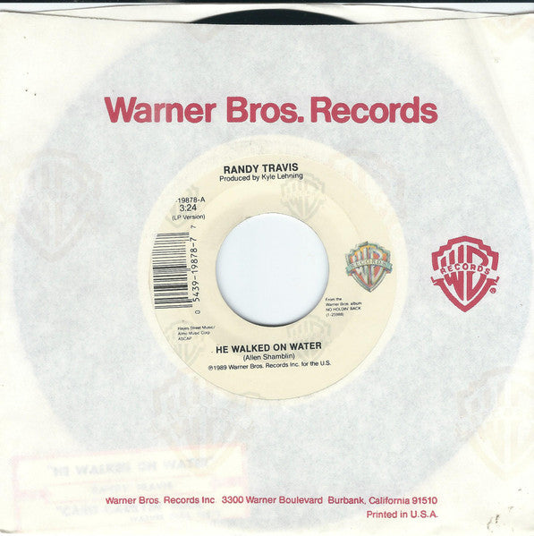 He Walked On Water/ Card Carryin' Fool