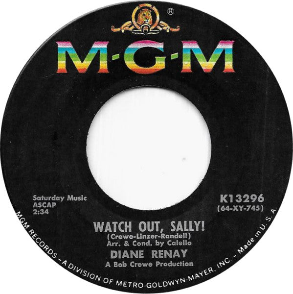 Watch Out, Sally!/ Billy Blue Eyes