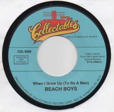 When I Grow Up (To Be A Man) / In My Room