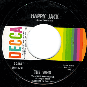 Happy Jack/ Whiskey Man