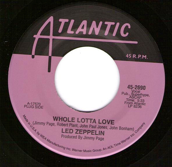 Whole Lotta Love/ Living Loving Maid (She's Just A Woman)