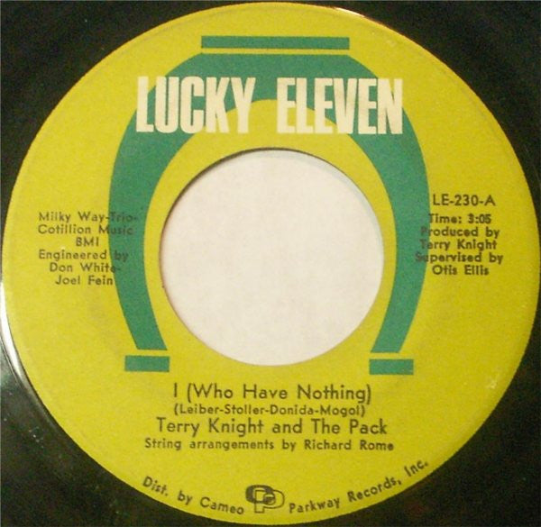 I (Who Have Nothing)/ Numbers