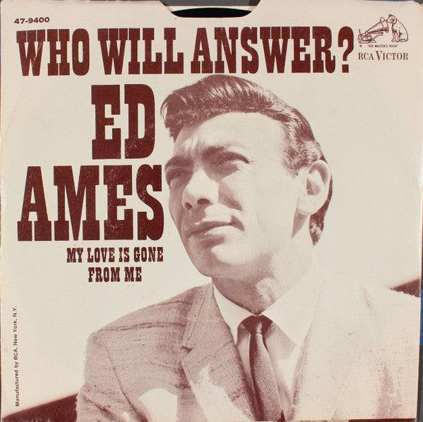 Who Will Answer?/ My Love Is Gone From Me