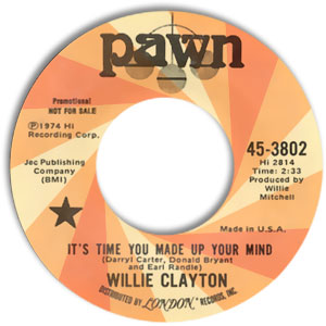 It's Time You Made Up Your Mind/ I Must Be Losin' You