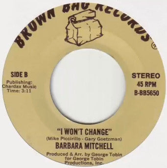 I Don't Want To Know Why/ I Won't Change