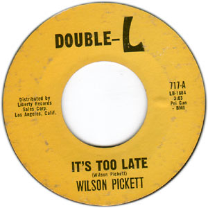 It's Too Late/ I'm Gonna Love You