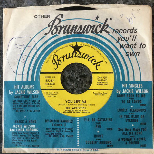 You Left Me/ Lonely Old World