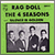  Four Seasons -- Rag Doll/ Silence Is Golden, 1964 (M-) 45 rpm record with picture sleeve, $50.00 - Click for bigger image and more info 