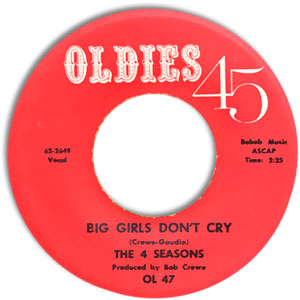 Big Girls Don't Cry/ Connie-O