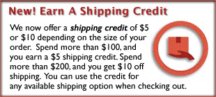 Classic 45s Shipping Credit: Earn A $5 or $10 Credit on your Order