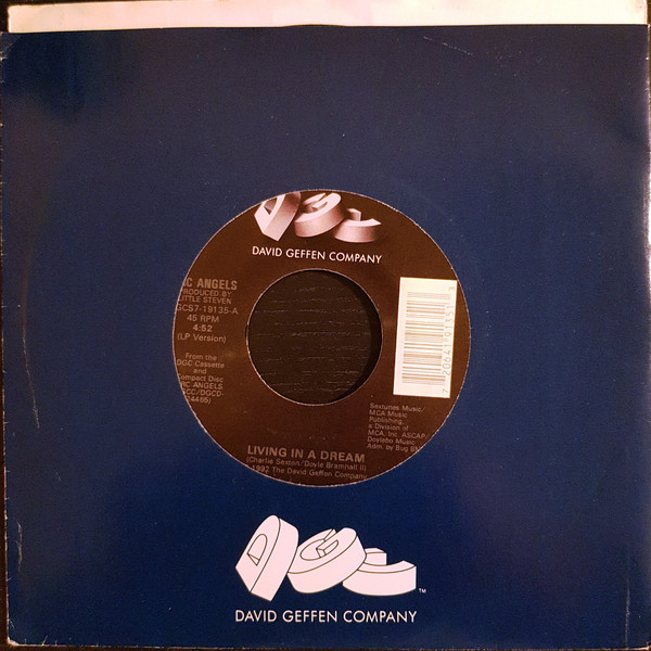  Living in a Dream/ Sent By Angels 45 Record 