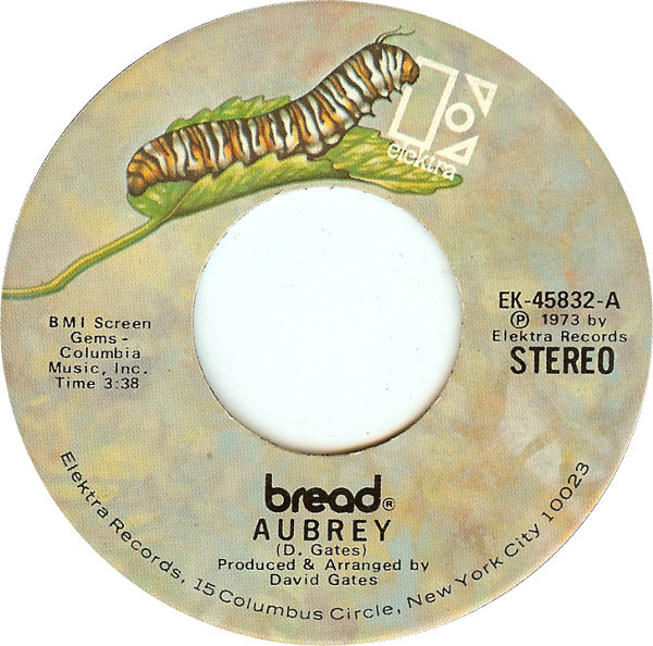  Aubrey/ Didn't Even Know Her Name 45 Record 