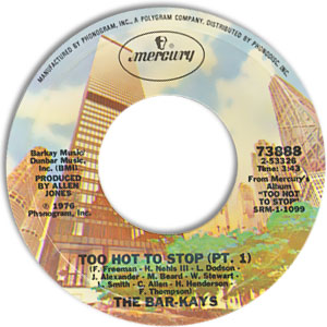 Too Hot To Stop (Pt. 1)/ Bang, Bang (Stick 'Em Up)