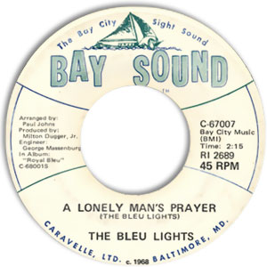 A Lonely Man's Prayer/ Bony Moronie