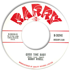 Good Time Baby/ Cherie