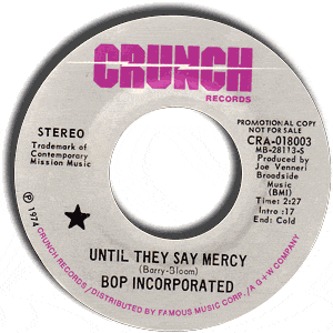 Until They Say Mercy/ Different Directions